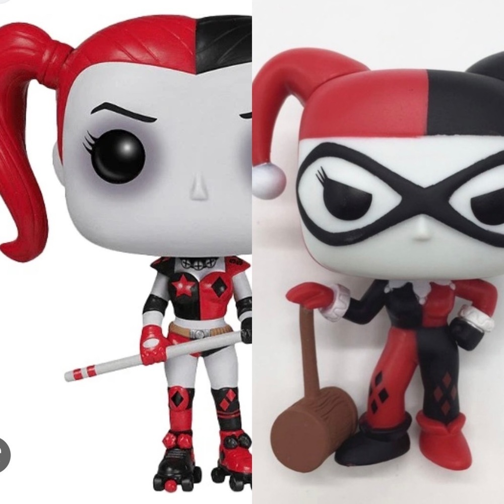 FUNKO POP Harley Quinn figures